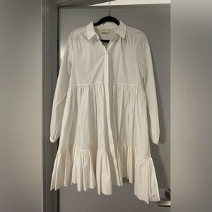 Sezane button up dress